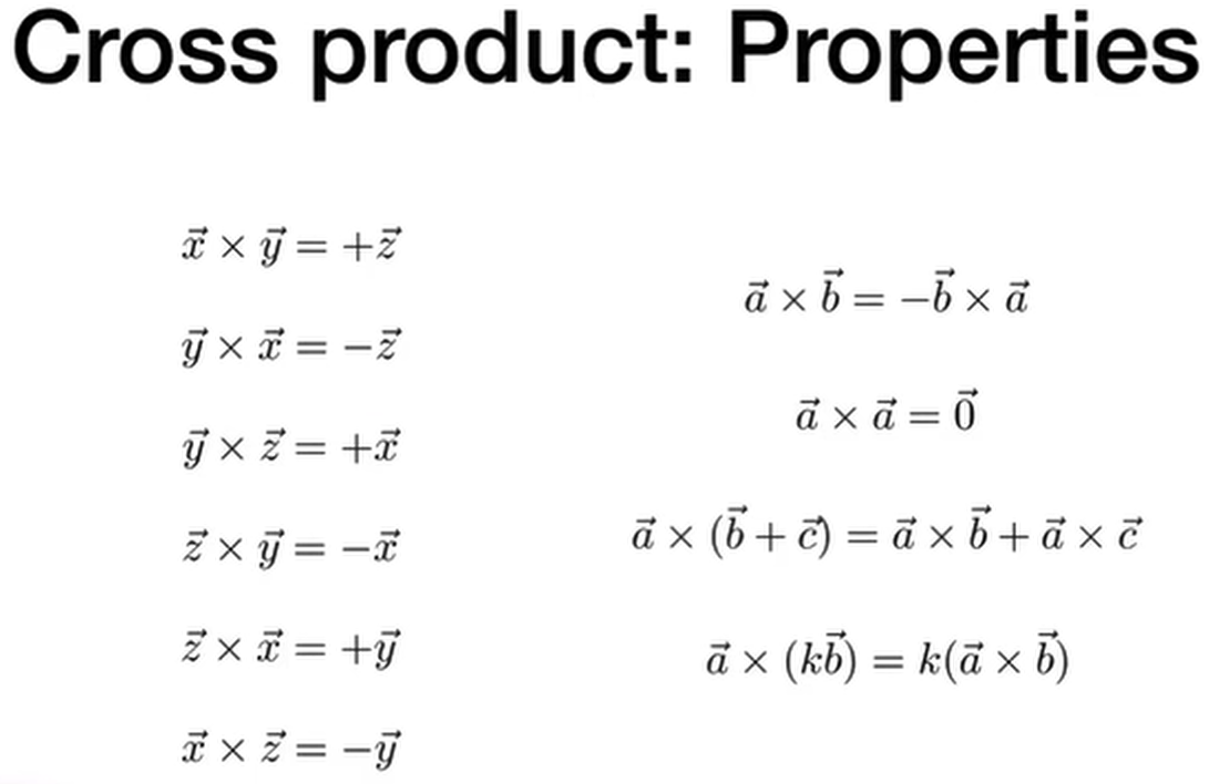向量叉积2 向量叉积2